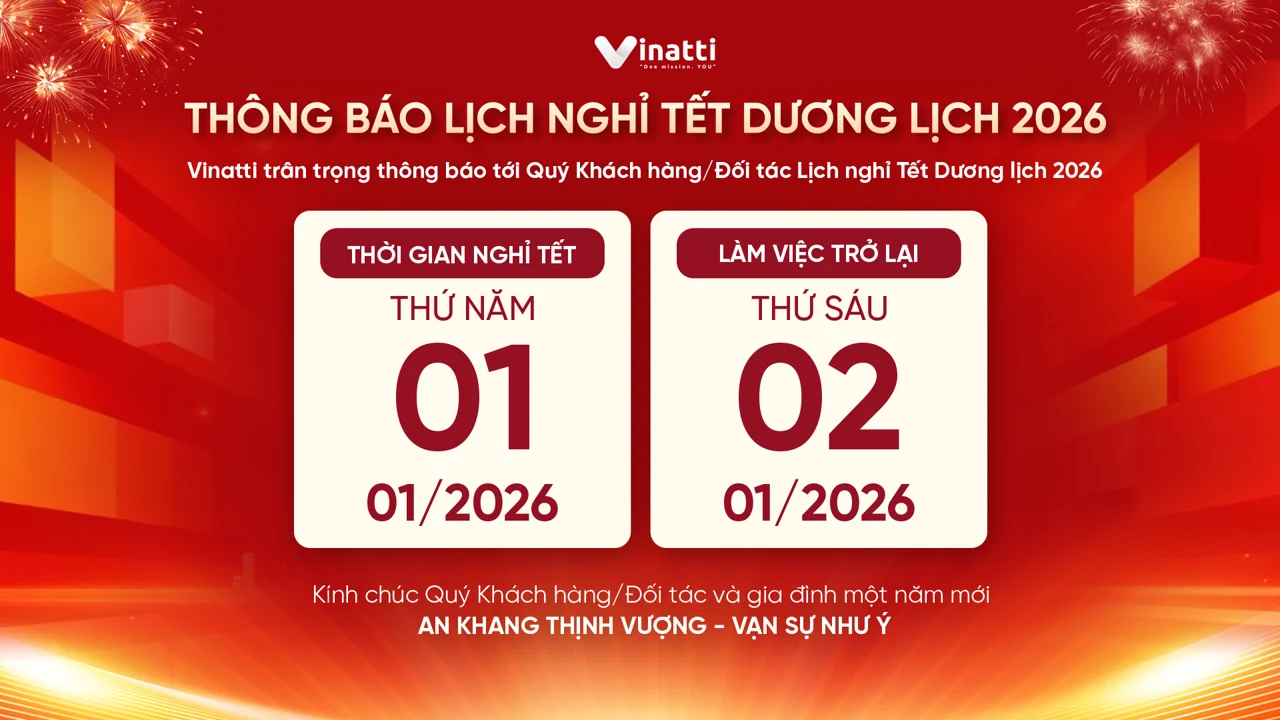 New Year 2026 holiday notice
